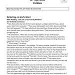 thumbnail of Sermon notes 18 April 2021