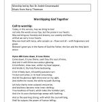 Order of service 1 May 2022