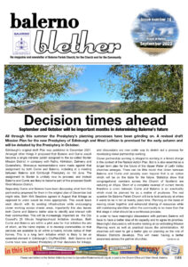 thumbnail of Balerno Blether September 2022